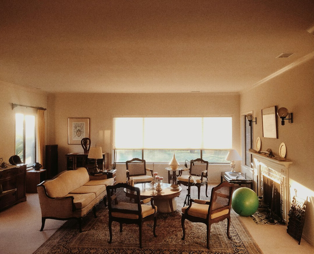 elegant celebrity living room
