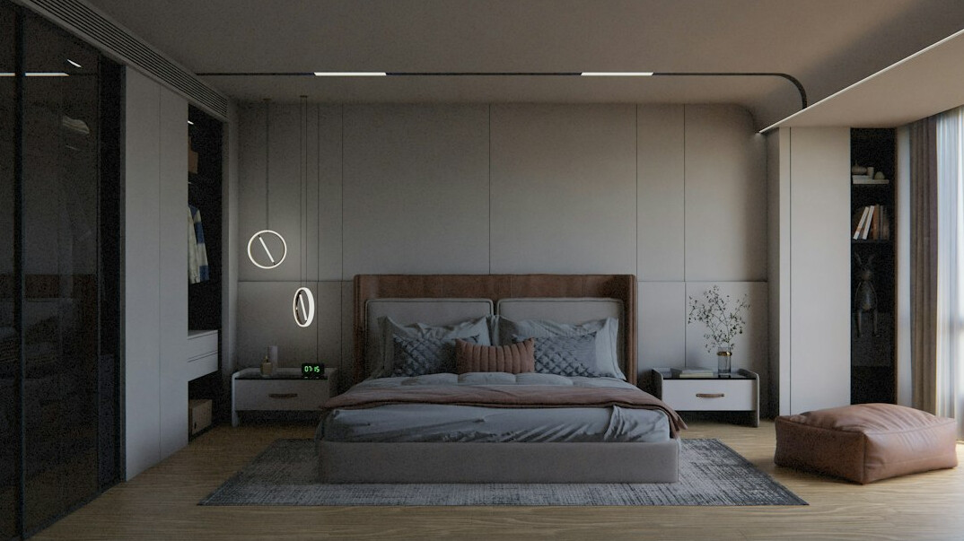 luxury bedroom interior