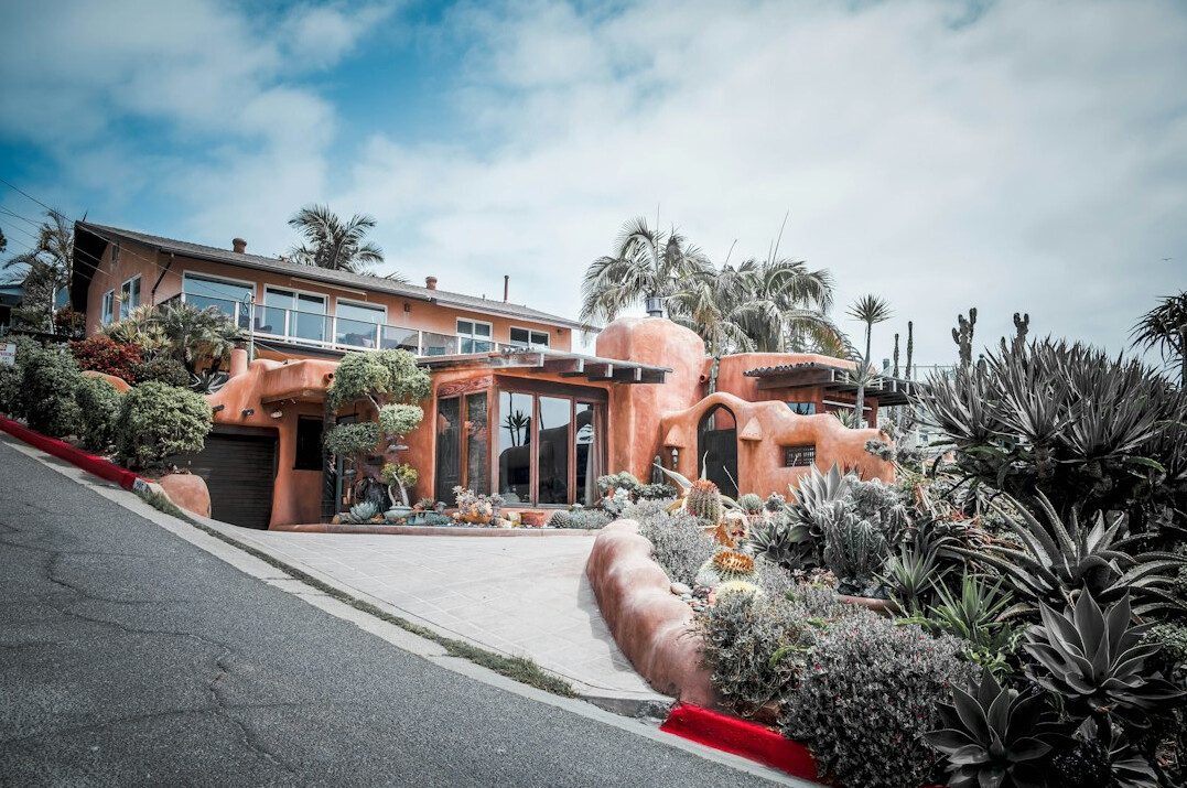 hidden celebrity mansion exterior